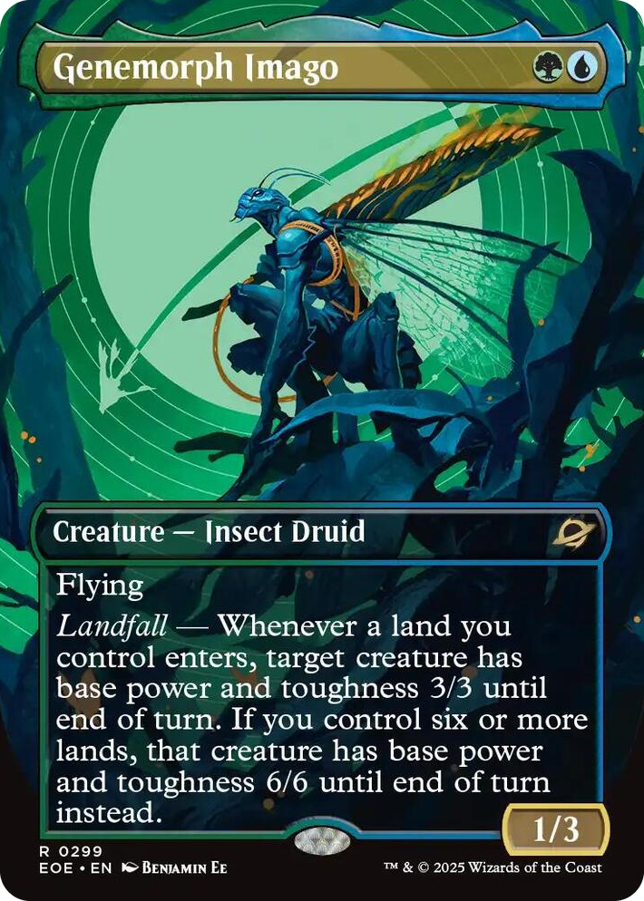 0299 Genemorph Imago (Borderless) R Edge of Eternities