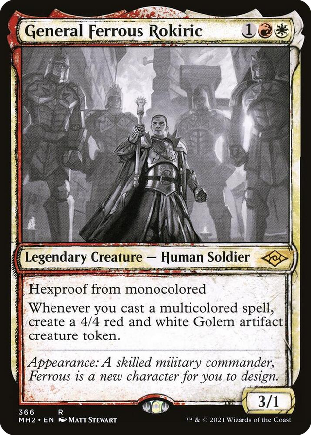 0366 General Ferrous Rokiric (Showcase) R Modern Horizons 2