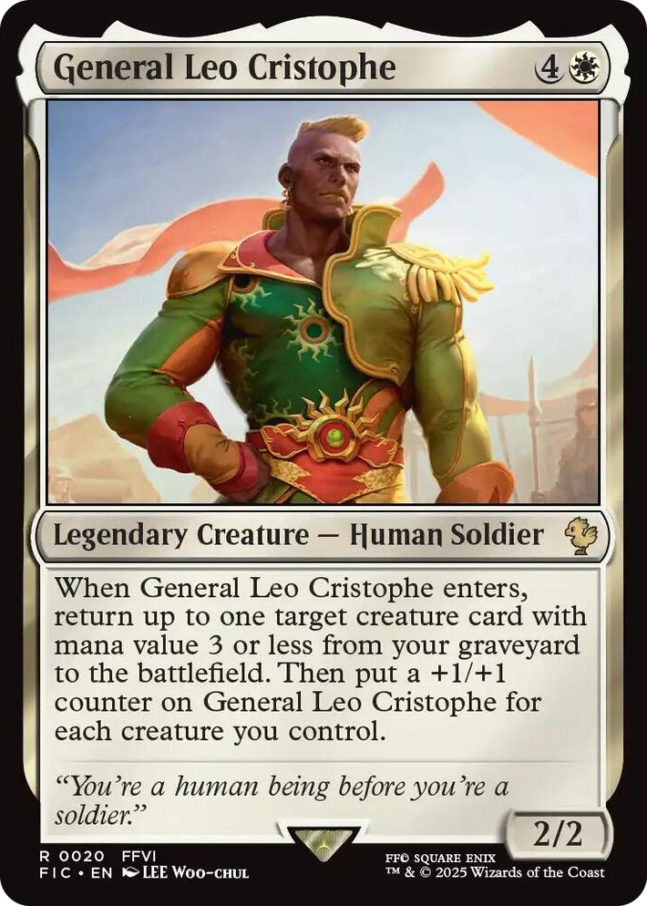 0020 General Leo Cristophe R Commander: FINAL FANTASY
