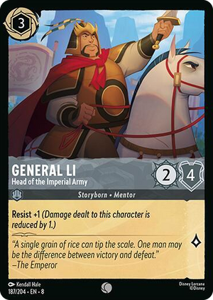 0187 General Li - Head of the Imperial Army Common Reign of Jafar