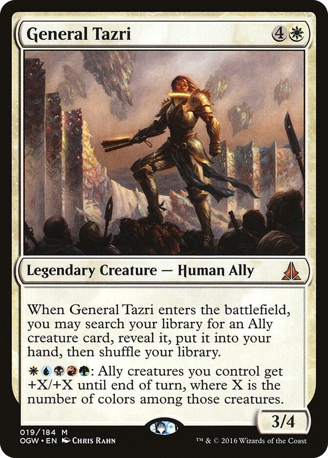 General Tazri #19 M - Oath of the Gatewatch Pokemon card