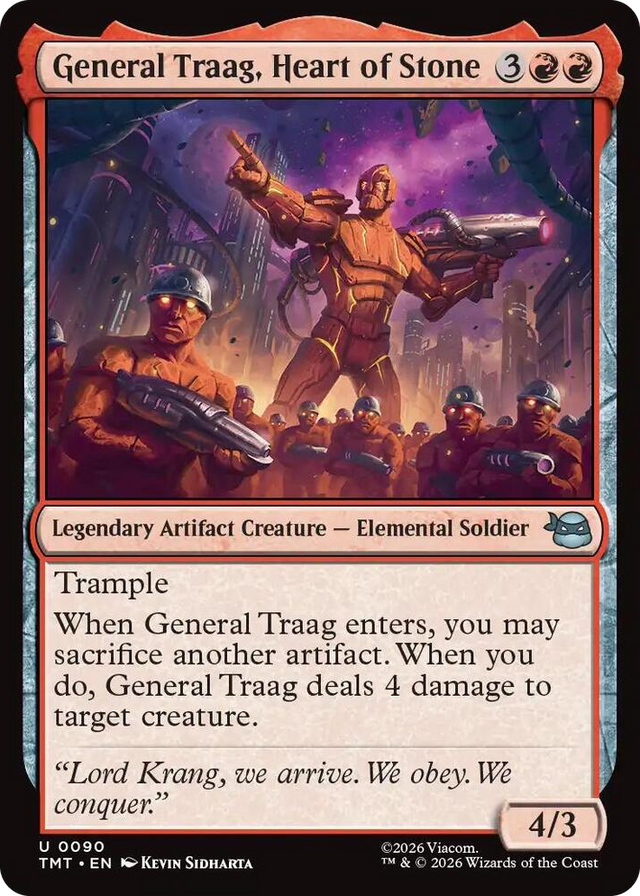 0090 General Traag, Heart of Stone U Teenage Mutant Ninja Turtles