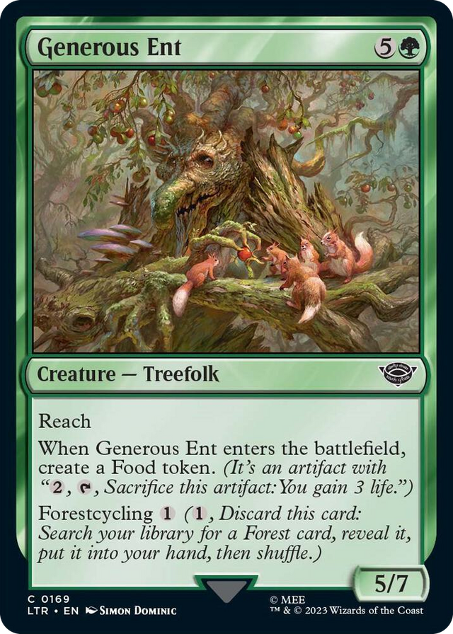 0169 Generous Ent C Universes Beyond: The Lord of the Rings: Tales of Middle-earth