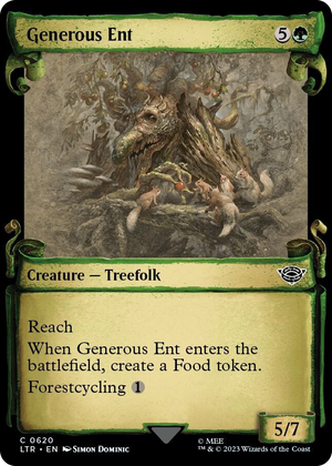 0620 Generous Ent (Showcase Scrolls) C Universes Beyond: The Lord of the Rings: Tales of Middle-earth