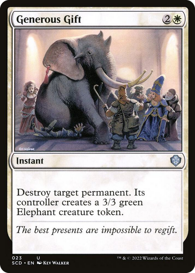 0023 Generous Gift U Starter Commander Decks