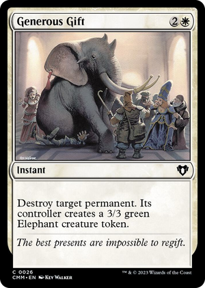 0026 Generous Gift C Commander Masters