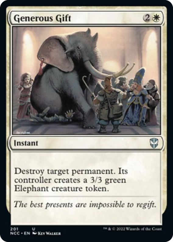 0201 Generous Gift U Commander: Streets of New Capenna