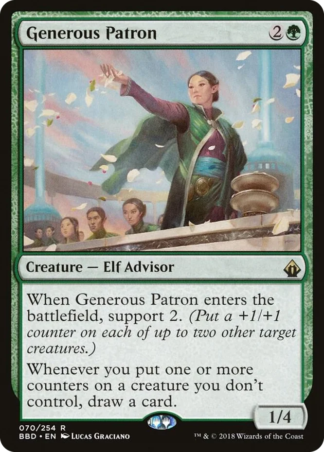 0070 Generous Patron R Battlebond