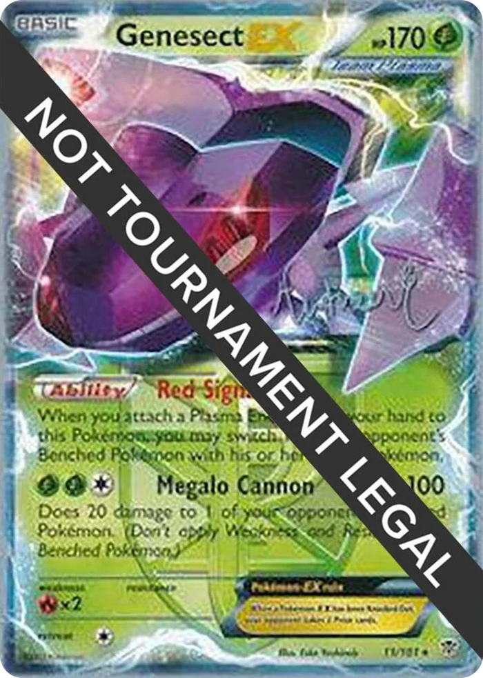 0011 Genesect EX - 2014 (Andrew Estrada) Ultra Rare World Championship Decks