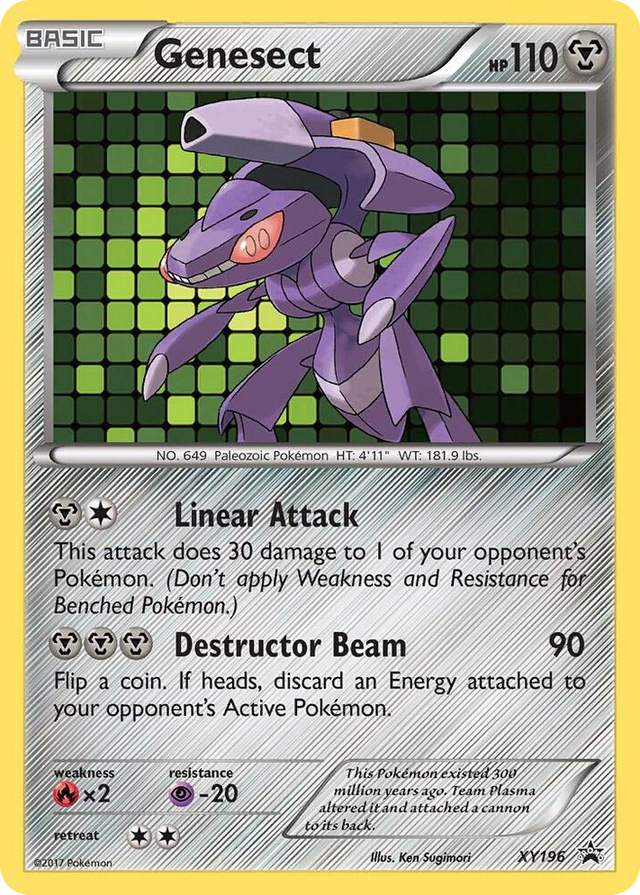 XY196 Genesect - XY196 Promo XY Promos
