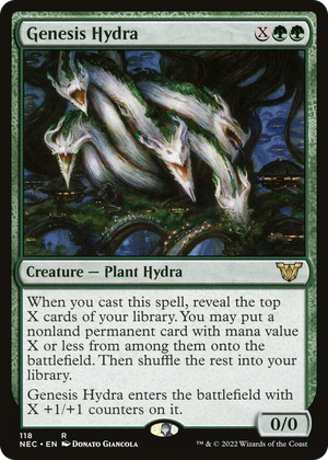 0118 Genesis Hydra R Commander: Kamigawa: Neon Dynasty