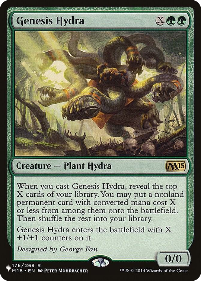 Genesis Hydra #176 R - The List Reprints Pokemon card