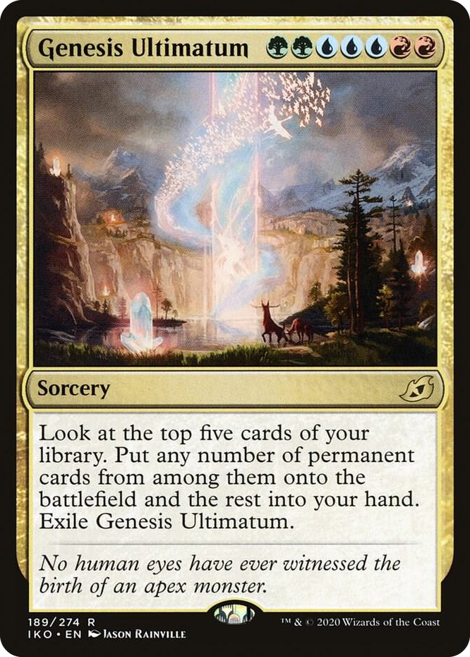 0189 Genesis Ultimatum R Lair of Behemoths