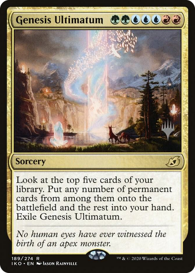 0189 Genesis Ultimatum R Promo Pack: Ikoria
