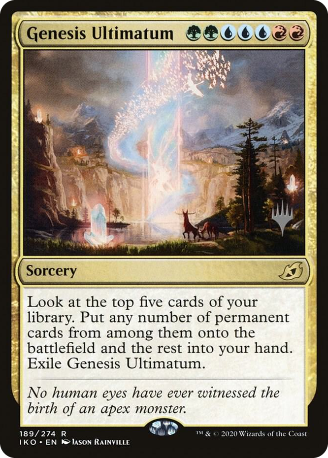 0189 Genesis Ultimatum R Promo Pack: Ikoria