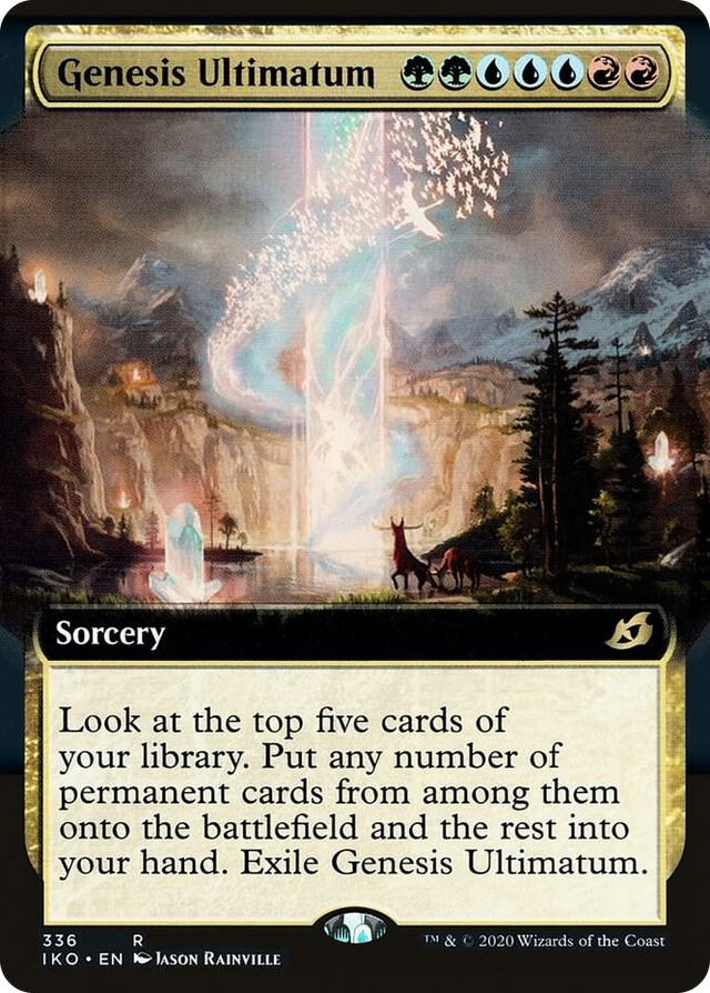 0336 Genesis Ultimatum (Extended Art) R Lair of Behemoths