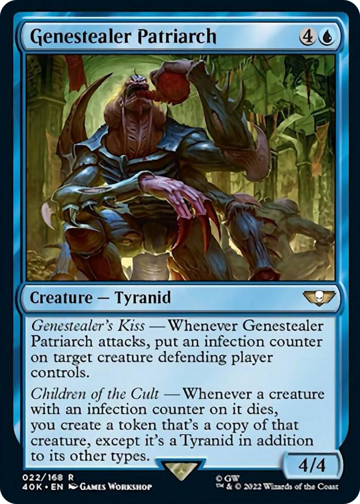 0022 Genestealer Patriarch R Universes Beyond: Warhammer 40,000