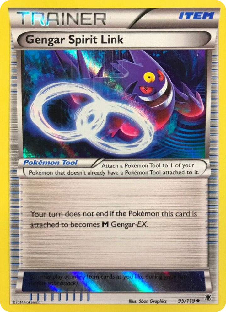 0095 Gengar Spirit Link - 95/119 (Alternate Holo) (Gamestop Exclusive) Promo Miscellaneous Cards & Products
