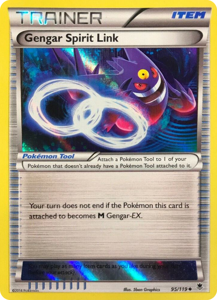 0095 Gengar Spirit Link - 95/119 (Alternate Holo) (Gamestop Exclusive) Promo Miscellaneous Cards & Products