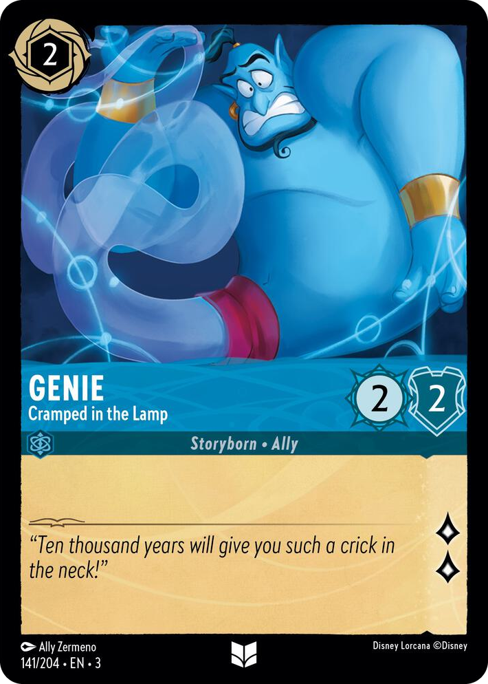 0141 Genie - Cramped in the Lamp Uncommon Into the Inklands
