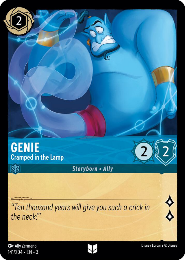 0141 Genie - Cramped in the Lamp Uncommon Into the Inklands