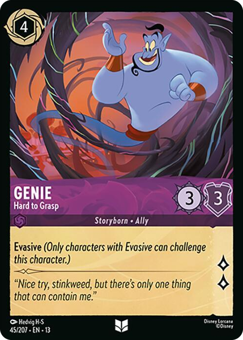 0045 Genie - Hard to Grasp Uncommon Attack of the Vine!