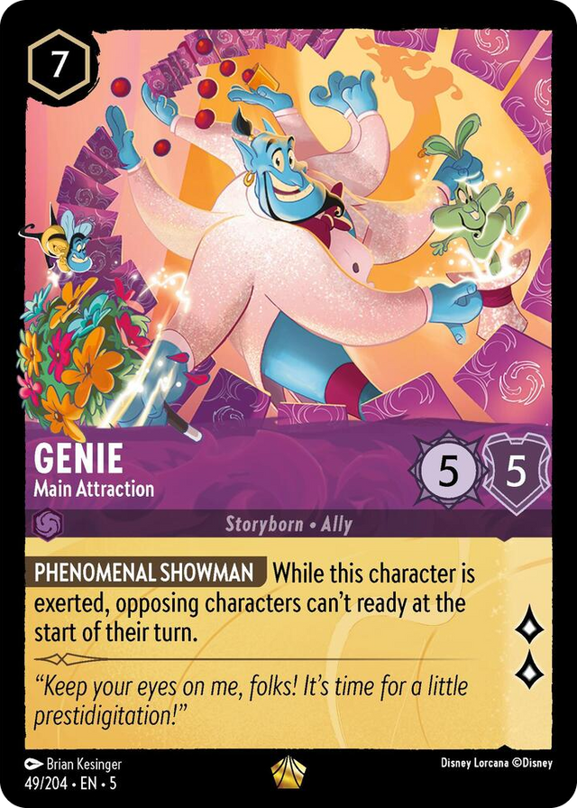 0049 Genie - Main Attraction Legendary Shimmering Skies