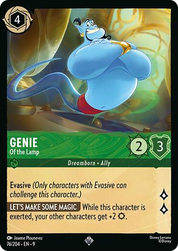 0076 Genie - Of the Lamp Super Rare Fabled