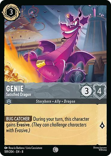 0189 Genie - Satisfied Dragon Common Reign of Jafar