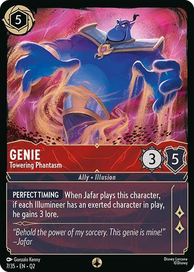 0007 Genie - Towering Phantasm None Illumineer's Quest: Palace Heist
