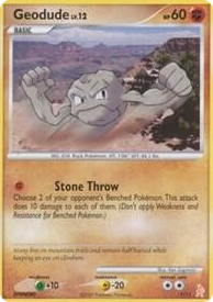 0001 Geodude Common DP Trainer Kit: Manaphy & Lucario