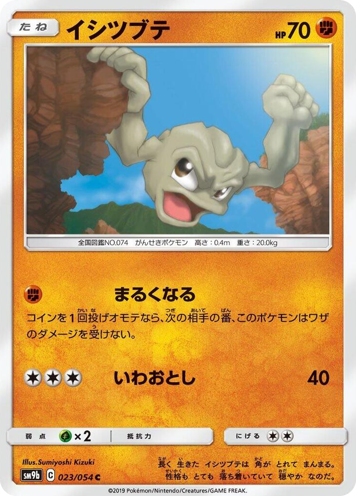 0023 Geodude Common Full Metal Wall