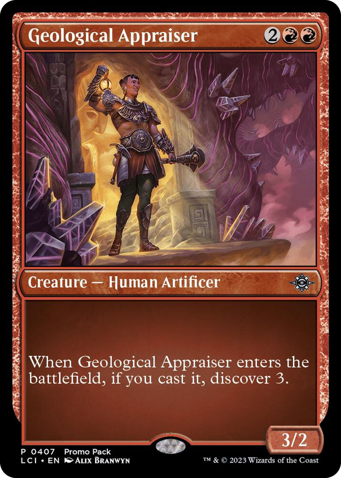 Geological Appraiser #407 P - Promo Pack: The Lost Caverns of Ixalan Pokemon card