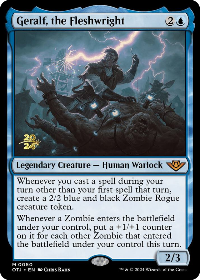 0050 Geralf, the Fleshwright M Prerelease Cards