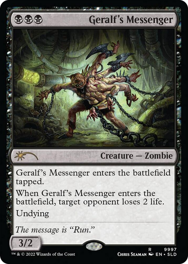 9997 Geralf's Messenger (9997) R Secret Lair Drop Series