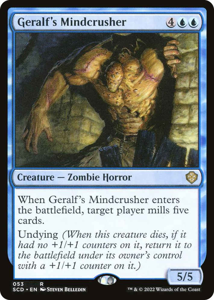 0053 Geralf's Mindcrusher R Starter Commander Decks