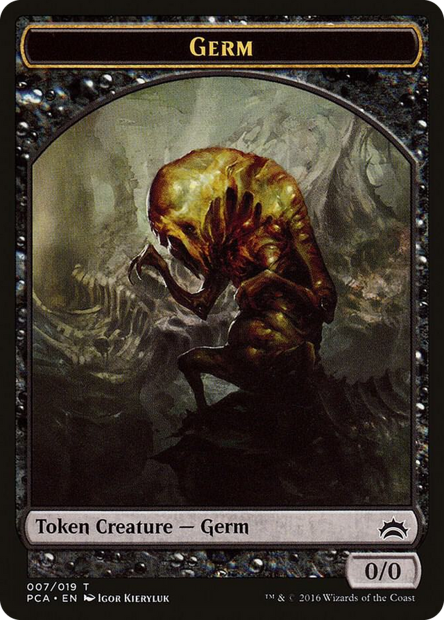 0007 Germ // Goblin Double-Sided Token T Planechase Anthology