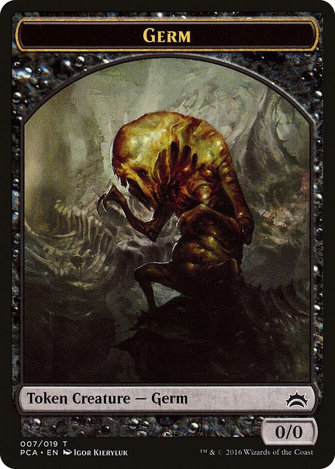 Germ // Goblin Double-Sided Token #7 T - Planechase Anthology Pokemon card