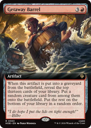 0303 Getaway Barrel (Extended Art) R The Hobbit