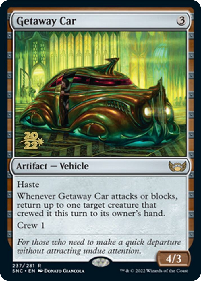 Getaway Car #237 R - Prerelease Cards Pokemon card