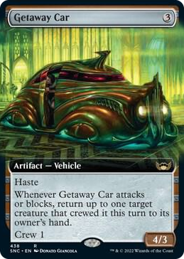 0438 Getaway Car (Extended Art) R Streets of New Capenna