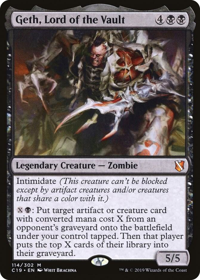 0114 Geth, Lord of the Vault M Commander 2019