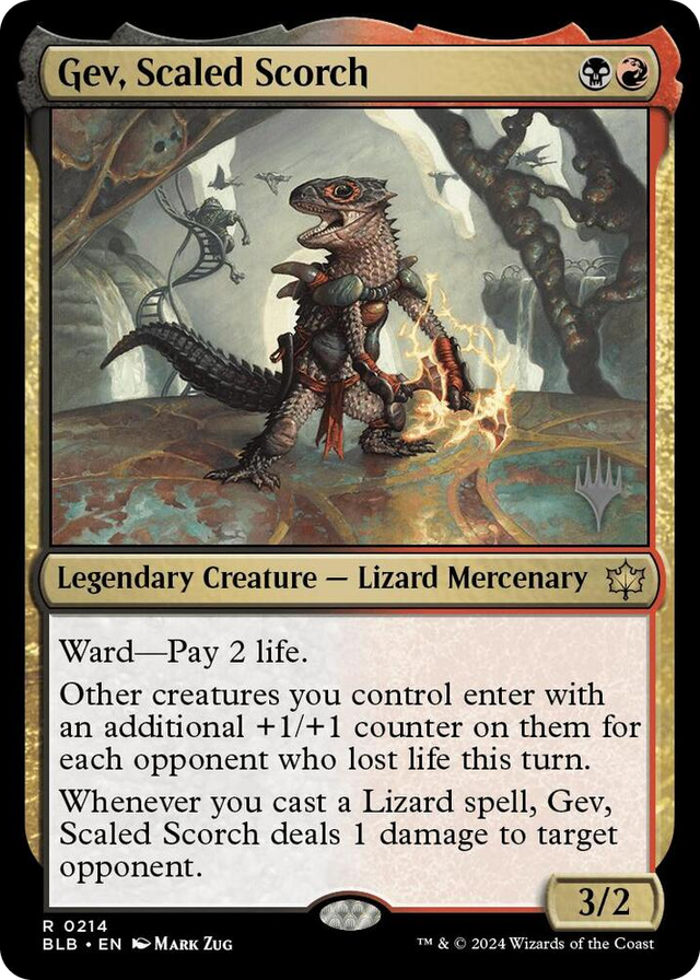 0214 Gev, Scaled Scorch R Promo Pack: Bloomburrow