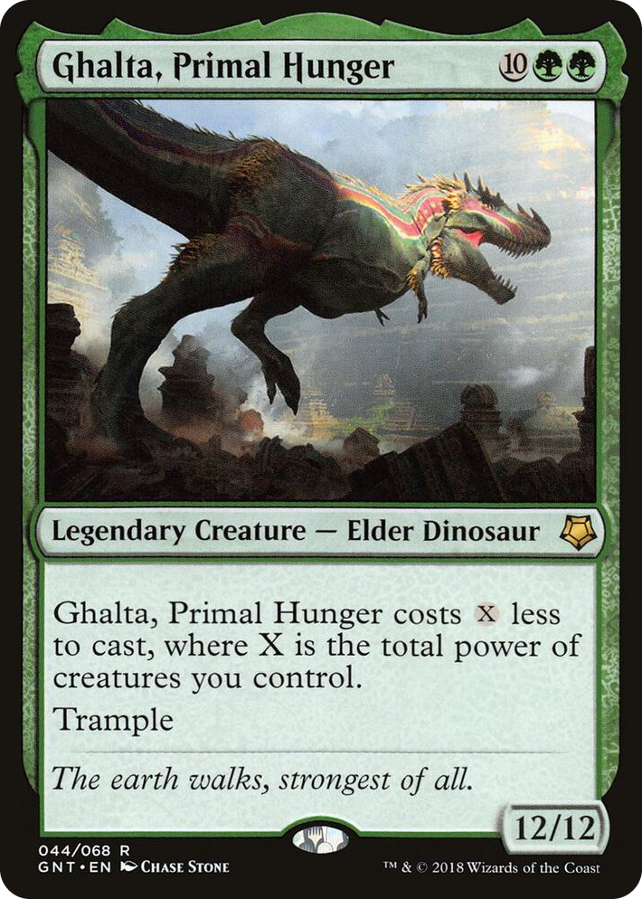 0044 Ghalta, Primal Hunger R Magic Game Night