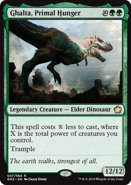 0047 Ghalta, Primal Hunger R Magic Game Night 2019