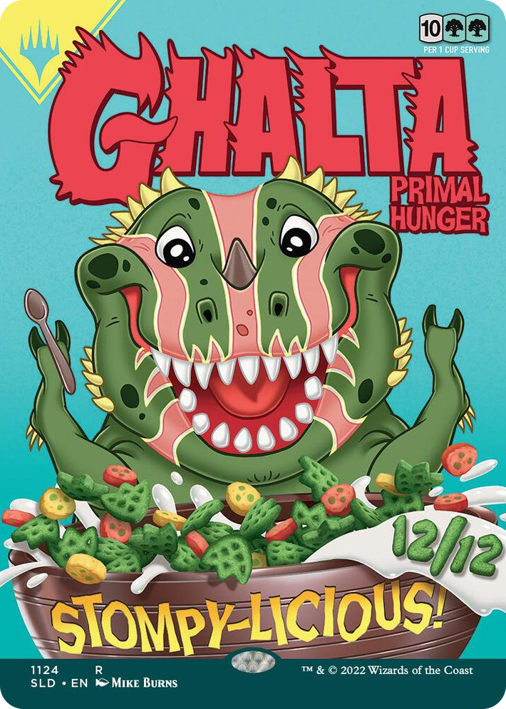 1124 Ghalta, Primal Hunger R Secret Lair Drop Series
