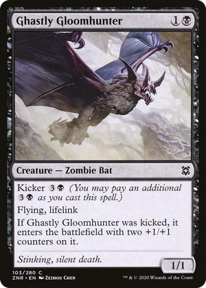0103 Ghastly Gloomhunter C Zendikar Rising