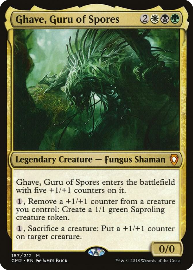 0157 Ghave, Guru of Spores M Commander Anthology Volume II