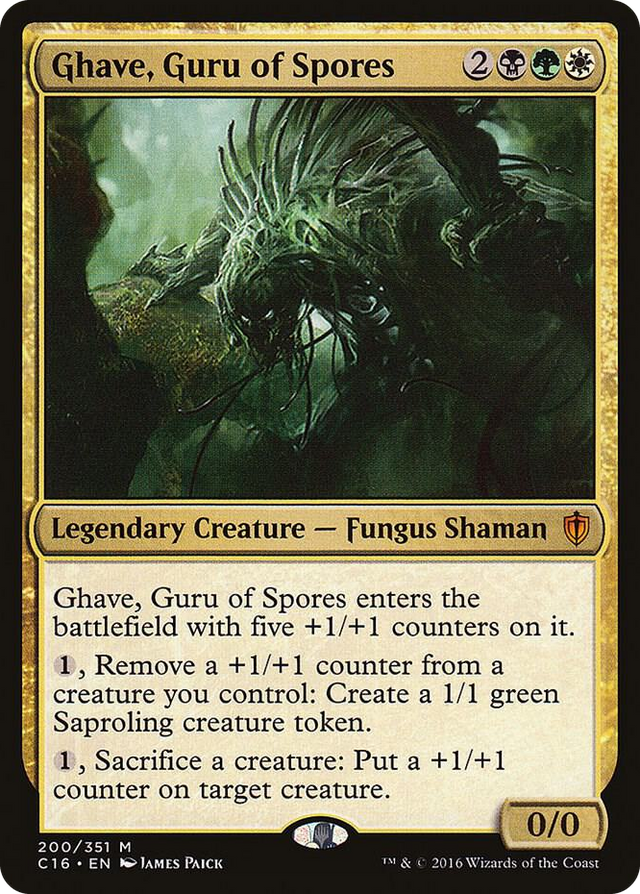 0200 Ghave, Guru of Spores M Commander 2016