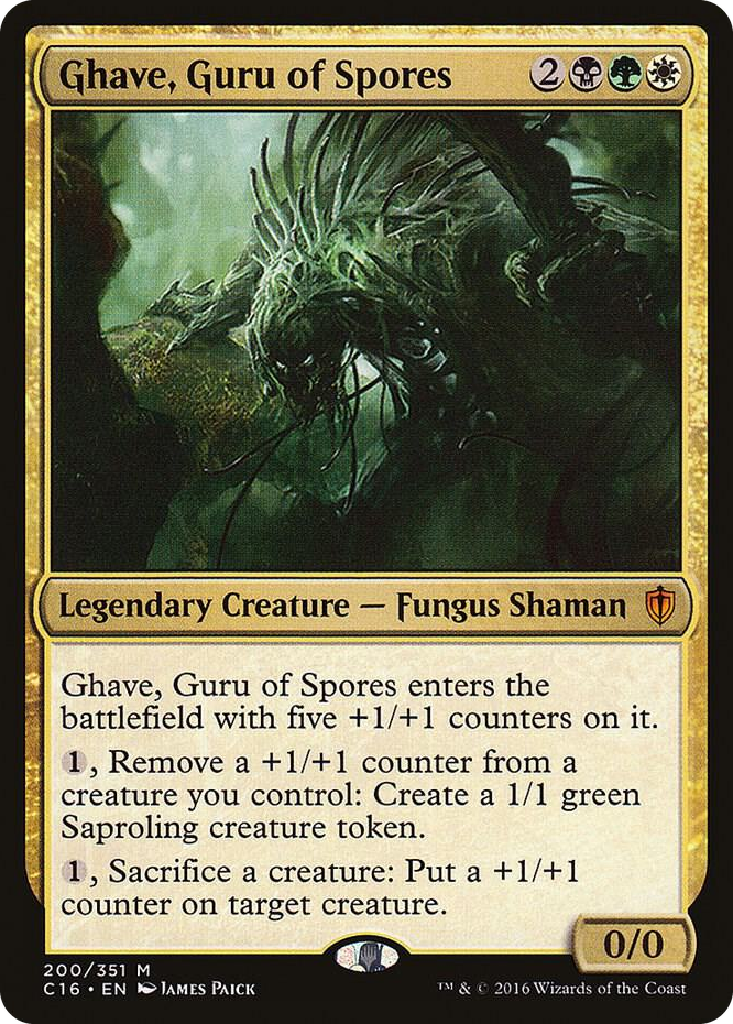 Ghave, Guru of Spores #200 M - Commander 2016 Pokemon card